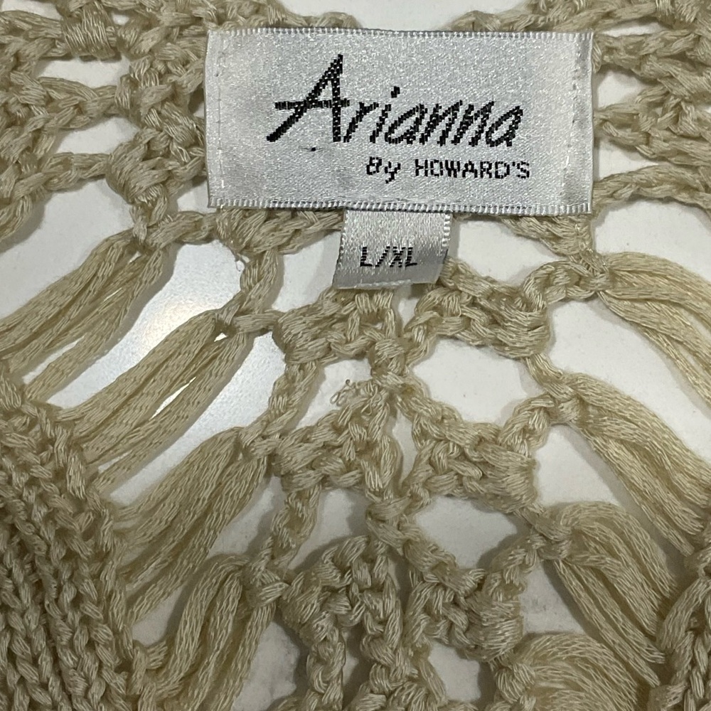 Arianna by Howard’s Boho Crochet Tunic Top – Size L/XL - Picture 4 of 5